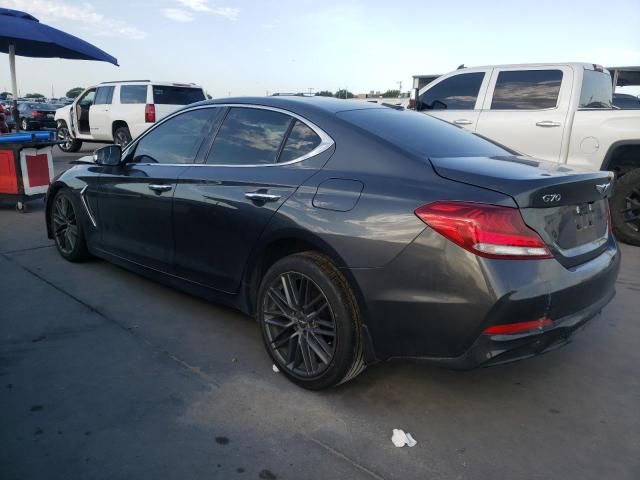 KMTG64LA3KU036528 - 2019 GENESIS G70 ADVANCED GRAY photo 2