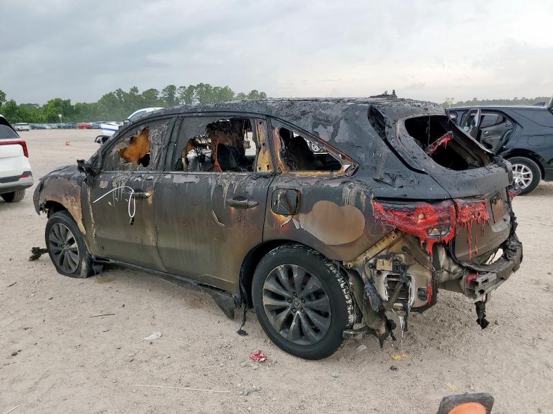 5FRYD3H44GB018186 - 2016 ACURA MDX TECHNOLOGY BURN photo 2