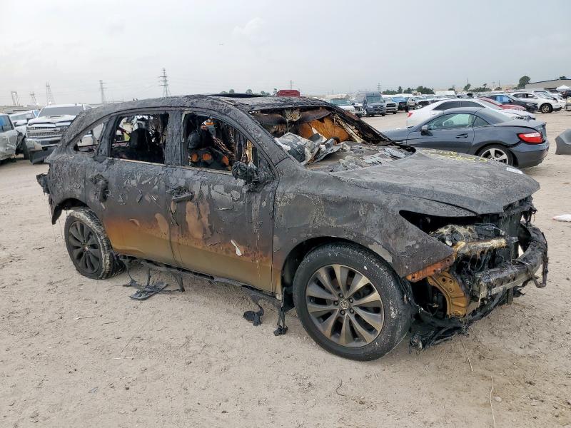5FRYD3H44GB018186 - 2016 ACURA MDX TECHNOLOGY BURN photo 4