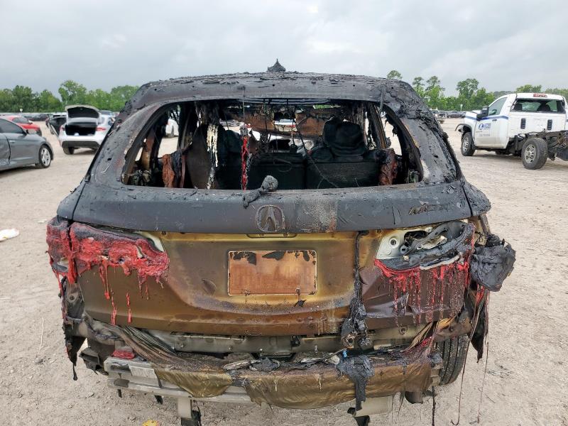 5FRYD3H44GB018186 - 2016 ACURA MDX TECHNOLOGY BURN photo 6