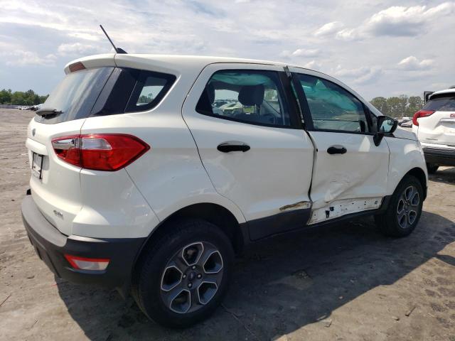 MAJ6S3FL4MC450977 - 2021 FORD ECOSPORT S WHITE photo 3