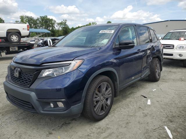 5FNYF8H57MB022925 - 2021 HONDA PASSPORT EXL Mavi foto 1