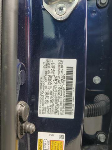 5FNYF8H57MB022925 - 2021 HONDA PASSPORT EXL Mavi foto 13