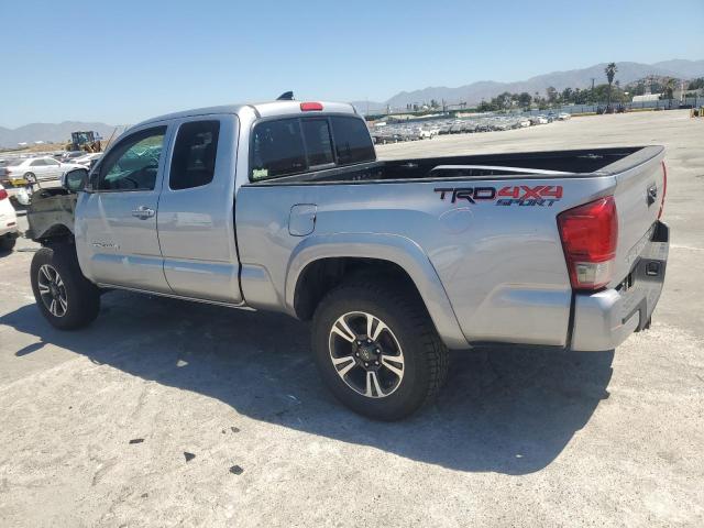5TFSZ5AN4GX046566 - 2016 TOYOTA TACOMA ACCESS CAB ვერცხლისფერი ფოტო 2