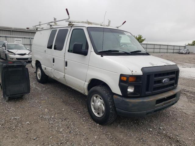 1FTNE14W78DB57590 - 2008 FORD ECONOLINE E150 VAN WHITE photo 4