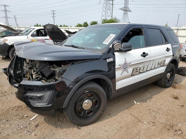 1FM5K8AR4HGE02145 - 2017 FORD EXPLORER POLICE INTERCEPTOR BLACK photo 1