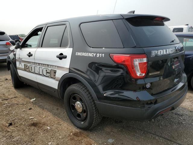 1FM5K8AR4HGE02145 - 2017 FORD EXPLORER POLICE INTERCEPTOR BLACK photo 2
