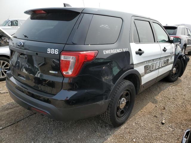 1FM5K8AR4HGE02145 - 2017 FORD EXPLORER POLICE INTERCEPTOR BLACK photo 3