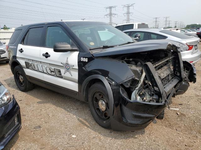 1FM5K8AR4HGE02145 - 2017 FORD EXPLORER POLICE INTERCEPTOR BLACK photo 4