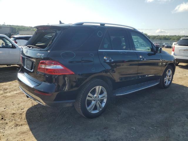 4JGDA5HB5FA589370 - 2015 MERCEDES-BENZ ML 350 4MATIC BLACK photo 3