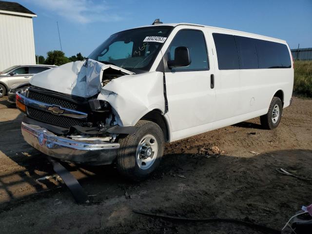 1GAZGPFGXH1135257 - 2017 CHEVROLET EXPRESS G3 LT WHITE photo 1