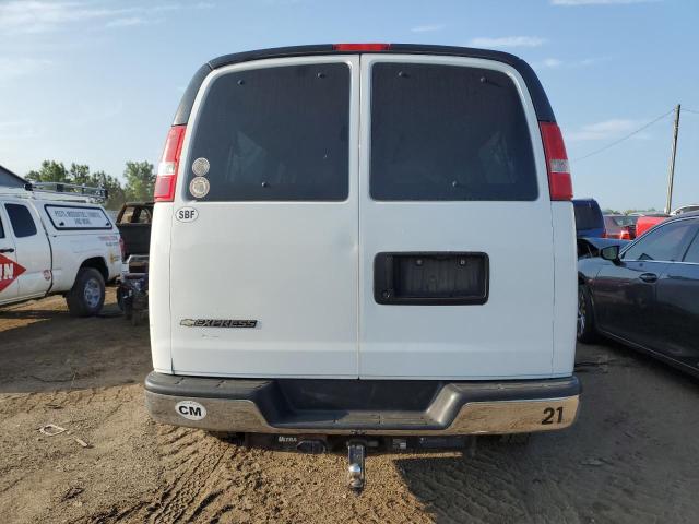 1GAZGPFGXH1135257 - 2017 CHEVROLET EXPRESS G3 LT WHITE photo 6