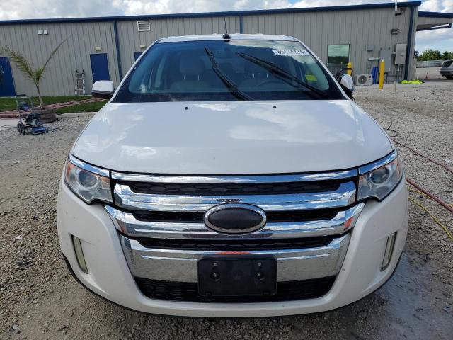 2FMDK3JCXDBC16833 - 2013 FORD EDGE SEL WHITE photo 5