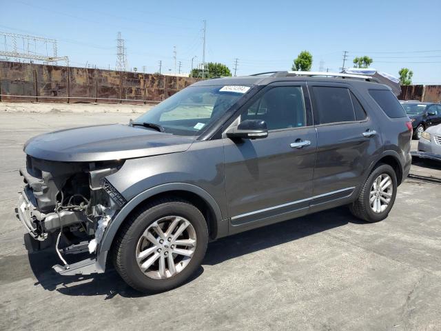 1FM5K7D82FGA55182 - 2015 FORD EXPLORER XLT CHARCOAL photo 1