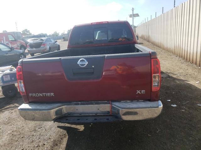 1N6BD06T26C462790 - 2006 NISSAN FRONTIER KING CAB XE BURGUNDY photo 6