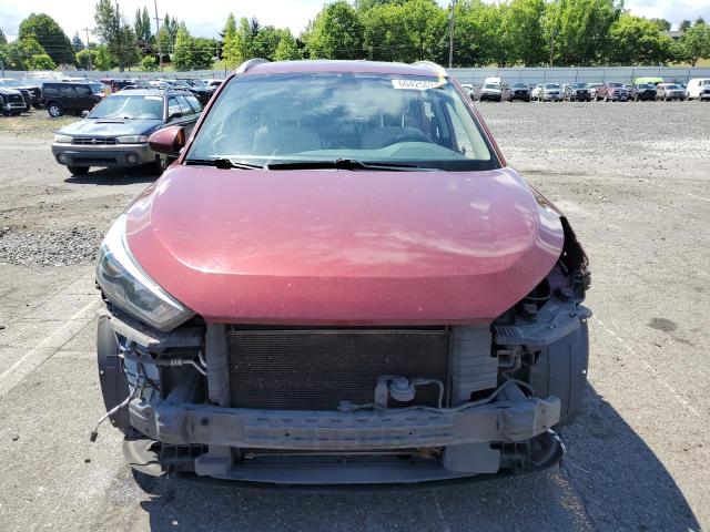 KM8J3CA46JU618623 - 2018 HYUNDAI TUCSON SEL RED photo 5