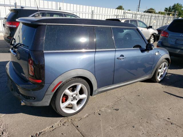 WMWMM33549TP92385 - 2009 MINI COOPER S CLUBMAN BLUE photo 3