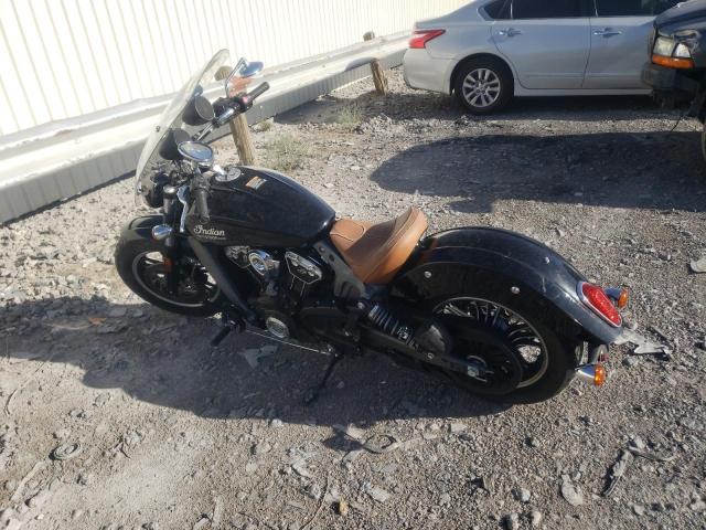 56KMSB005J3129126 - 2018 INDIAN MOTORCYCLE CO. SCOUT BLACK photo 3