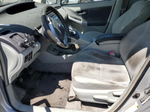 JTDKN3DUXA0051841 - 2010 TOYOTA PRIUS SILVER photo 7