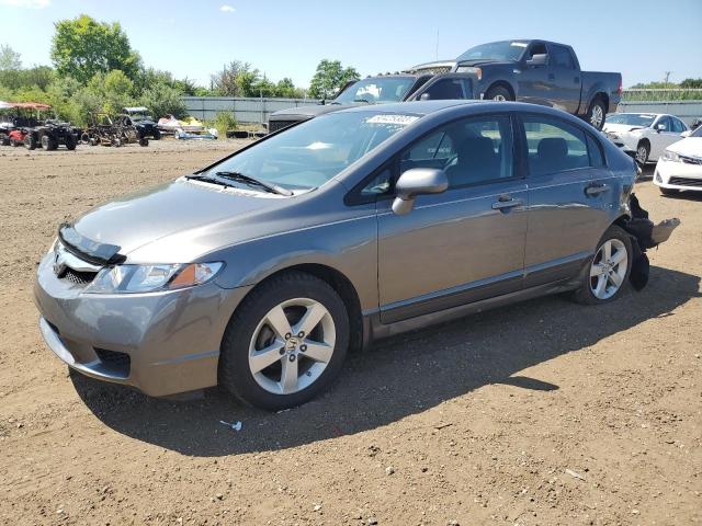 2HGFA1F65AH312449 - 2010 HONDA CIVIC LX-S Մոխրագույն լուսանկար 1