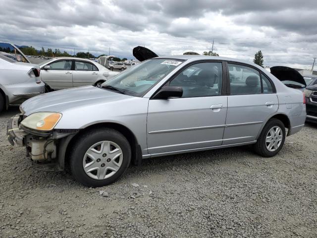 2HGES16573H554307 - 2003 HONDA CIVIC LX SILVER photo 1