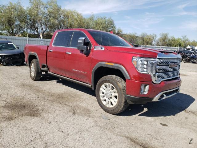 1GT49REY4NF255135 - 2022 GMC SIERRA K2500 DENALI BURGUNDY photo 4