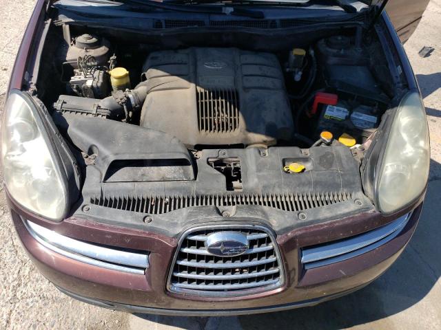 4S4WX83C864428003 - 2006 SUBARU B9 TRIBECA 3.0 H6 MAROON photo 12