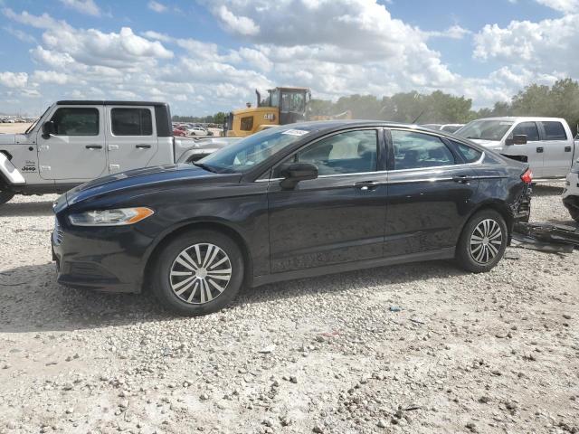 3FA6P0G73DR112814 - 2013 FORD FUSION S BLACK photo 1