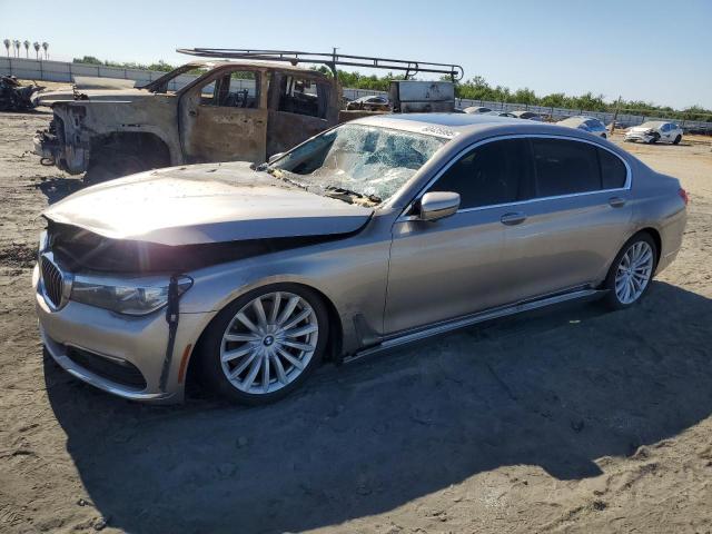 WBA7E2C59JG742180 - 2018 BMW 740 I SILVER photo 1