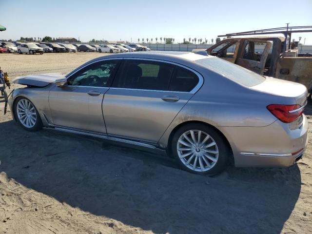 WBA7E2C59JG742180 - 2018 BMW 740 I SILVER photo 2