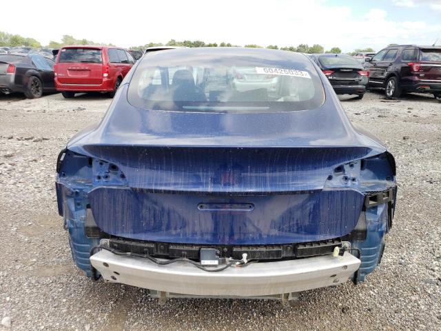 5YJ3E1EB3KF454035 - 2019 TESLA MODEL 3 BLUE photo 6