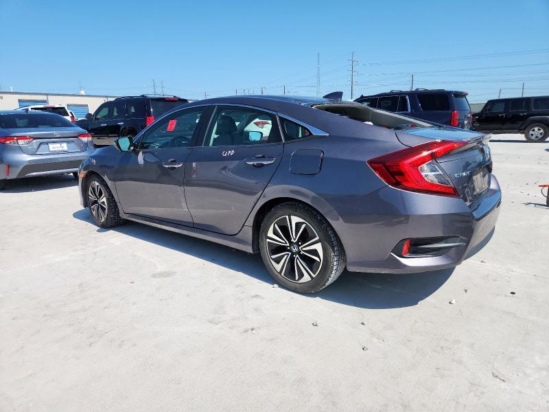 2HGFC1F37JH643971 - 2018 HONDA CIVIC EX გრაფიტი ფოტო 2