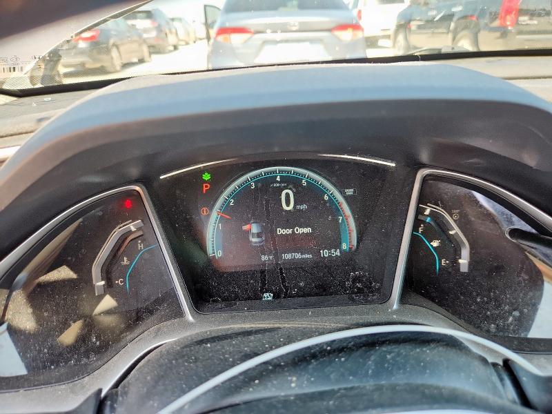 2HGFC1F37JH643971 - 2018 HONDA CIVIC EX გრაფიტი ფოტო 9