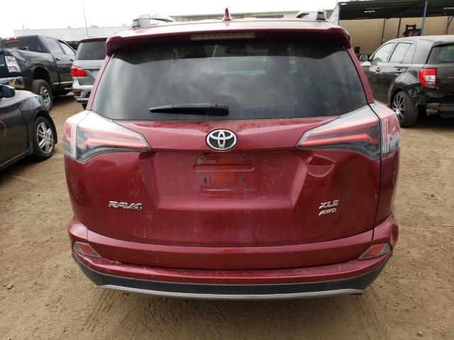 2T3RFREV4JW714497 - 2018 TOYOTA RAV4 ADVENTURE RED photo 6