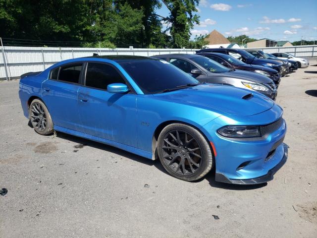 2C3CDXGJ7JH329773 - 2018 DODGE CHARGER R/T 392 BLUE photo 4