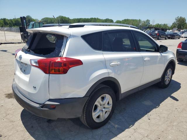 JTMZFREV4FJ058551 - 2015 TOYOTA RAV4 LE WHITE photo 3