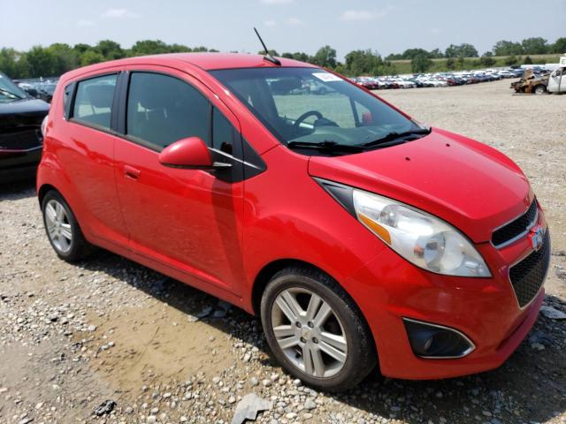 KL8CD6S91EC463103 - 2014 CHEVROLET SPARK 1LT RED photo 4