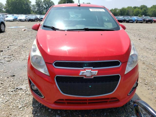 KL8CD6S91EC463103 - 2014 CHEVROLET SPARK 1LT RED photo 5