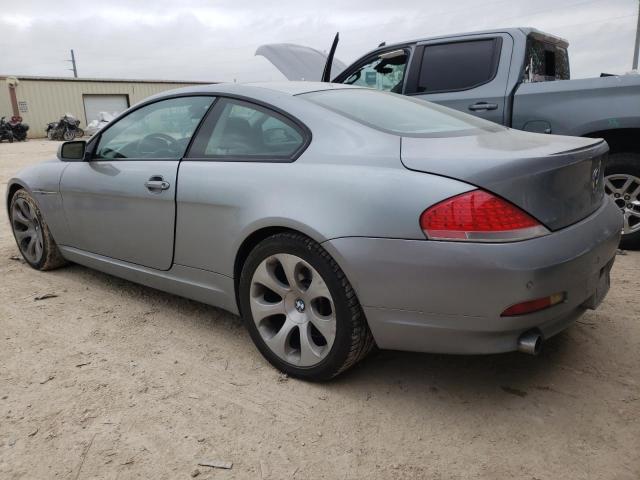 WBAEH73484B190076 - 2004 BMW 645 CI AUTOMATIC GRAY photo 2