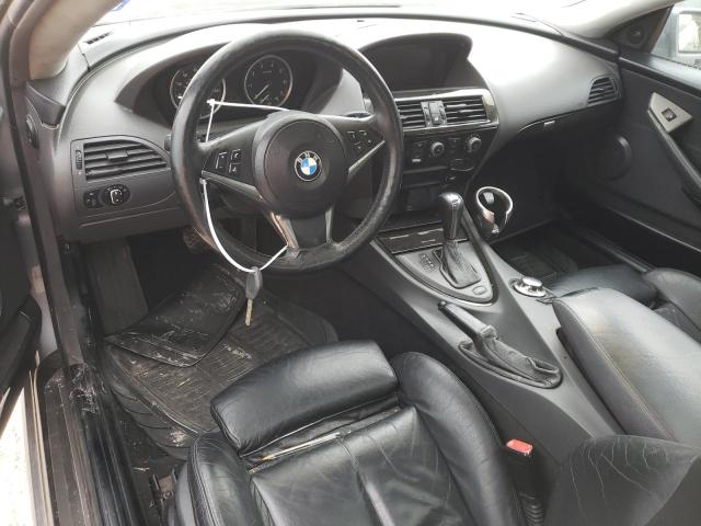 WBAEH73484B190076 - 2004 BMW 645 CI AUTOMATIC GRAY photo 8