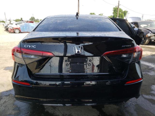 2HGFE2F51NH581801 - 2022 HONDA CIVIC SPORT შავი ფოტო 6