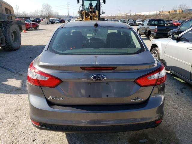 1FADP3F22EL416943 - 2014 FORD FOCUS SE GRAY photo 6