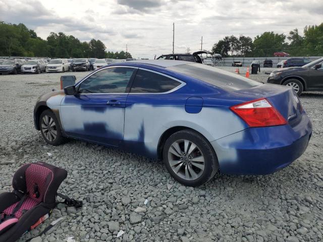 1HGCS12319A012087 - 2009 HONDA ACCORD LX BLUE photo 2