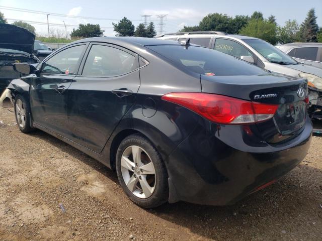 KMHDH4AE6DU929714 - 2013 HYUNDAI ELANTRA GLS BLACK photo 2