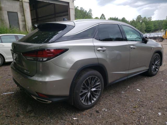 2T2YZMDA8MC300654 - 2021 LEXUS RX 350 F-SPORT SILVER photo 3