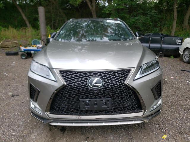 2T2YZMDA8MC300654 - 2021 LEXUS RX 350 F-SPORT SILVER photo 5