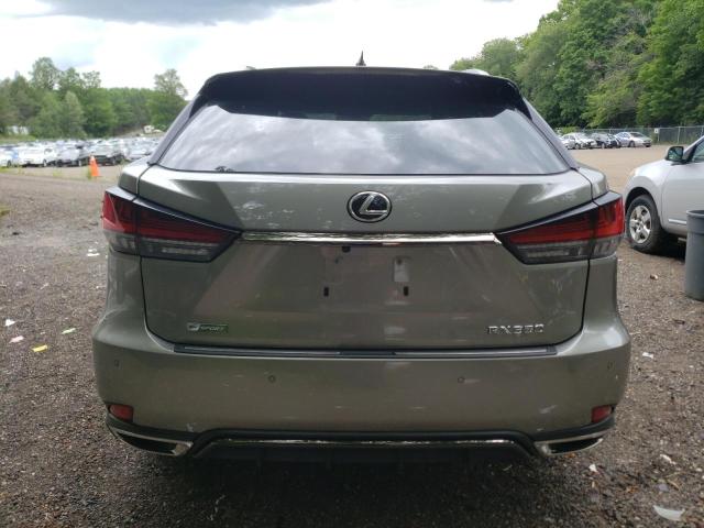 2T2YZMDA8MC300654 - 2021 LEXUS RX 350 F-SPORT SILVER photo 6