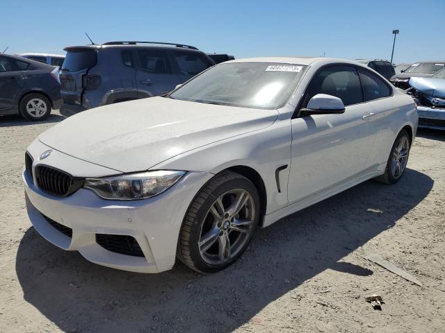 WBA3R5C51FK371301 - 2015 BMW 435 XI WHITE photo 1