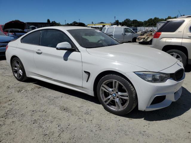 WBA3R5C51FK371301 - 2015 BMW 435 XI WHITE photo 4