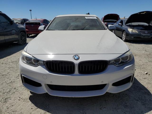 WBA3R5C51FK371301 - 2015 BMW 435 XI WHITE photo 5